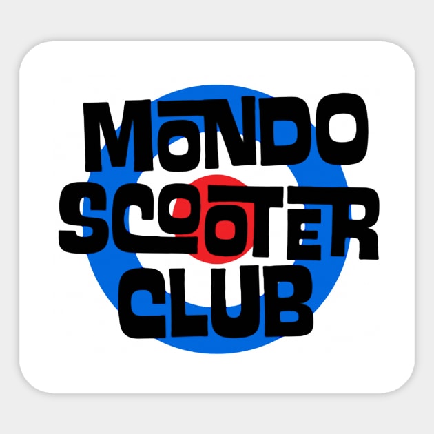 Mondo Sticker by Percyval